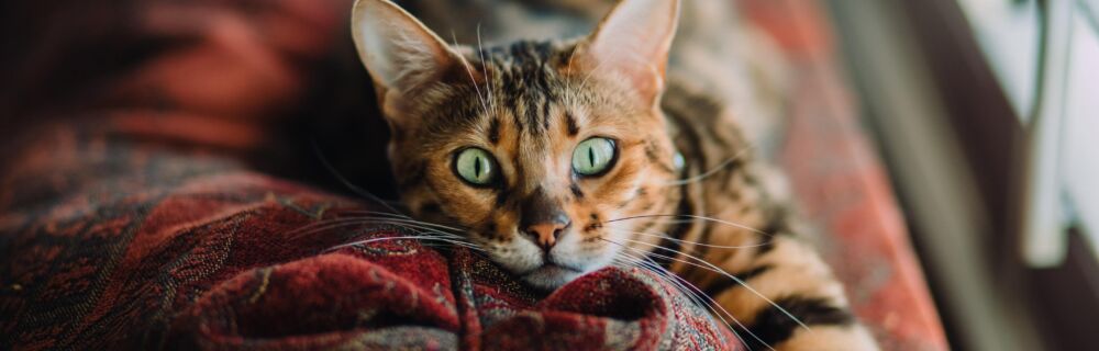What is contact allergy in cats?